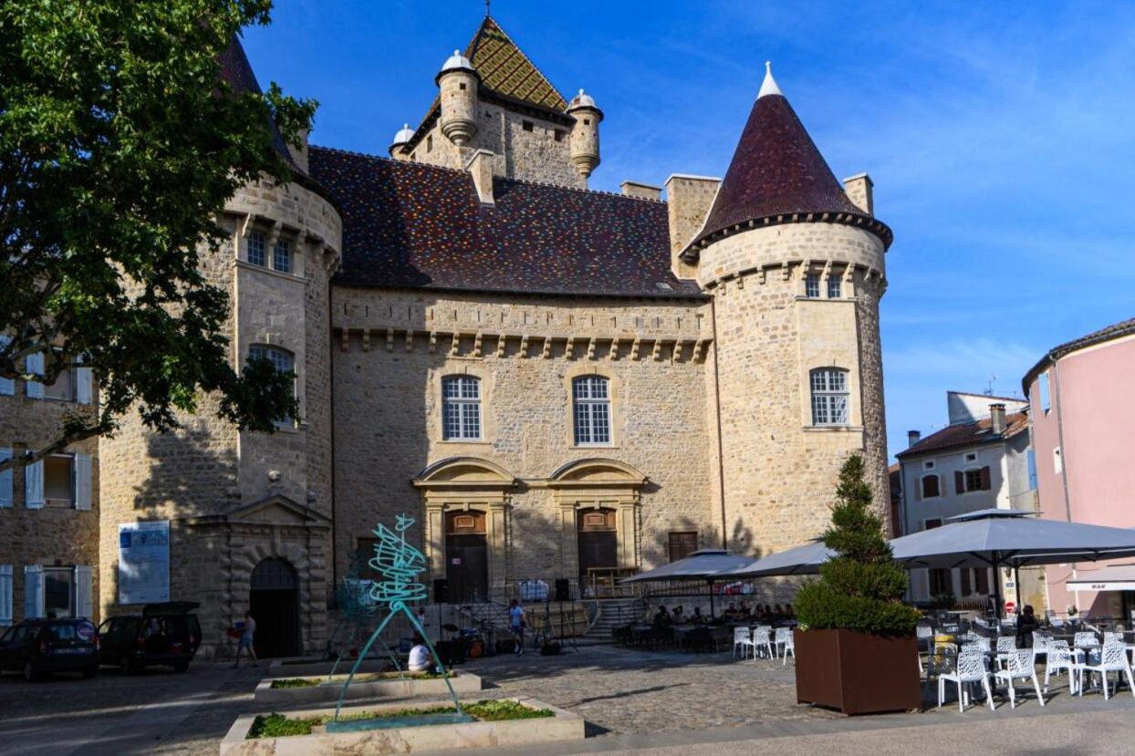 2 Chambres Evasion Ardechoise Villeneuve-de-Berg Buitenkant foto